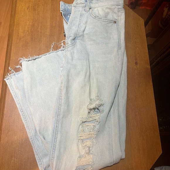 Light wash flare bottom jeans target - Picture 9 of 11